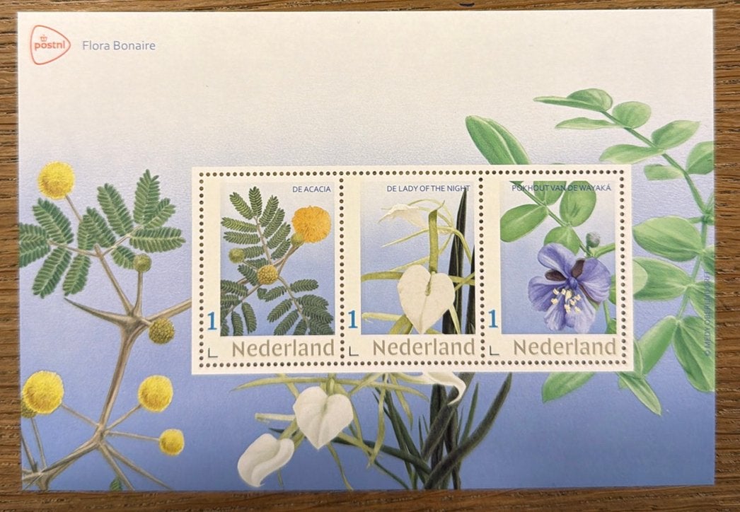 Postzegels pf. Flora Bonaire, Ophalen of Verzenden, Na 1940, Postfris