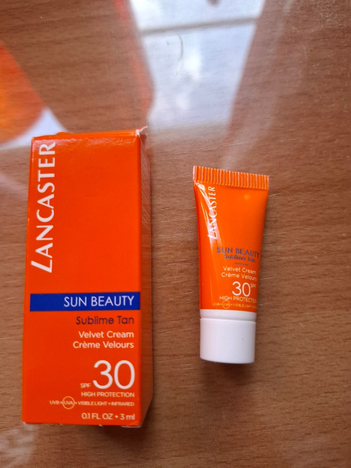 Lancaster Sun Beauty Sublime Tan Velvet Cream SPF30 Nieuw, Verzenden, Nieuw, Zonnebrand of After Sun