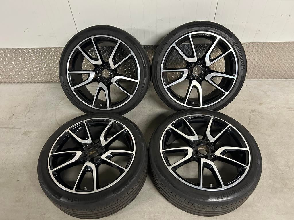 Mercedes GLC 43 AMG X253 C253 21 inch orig Continental MO, Auto-onderdelen, Banden en Velgen, Ophalen, Gebruikt, 255 mm, Banden en Velgen