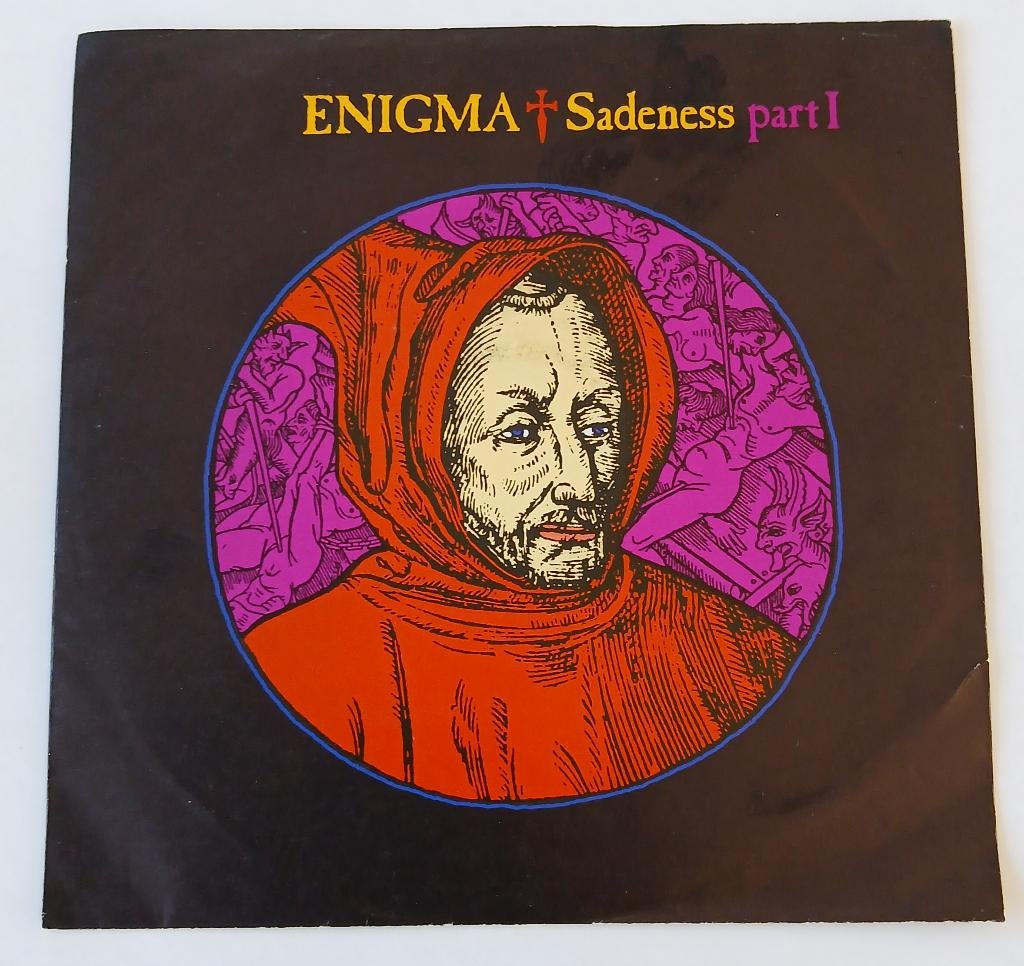 Enigma - Sadeness, Cd's en Dvd's, Vinyl Singles, Gebruikt, Single, Pop, Ophalen of Verzenden