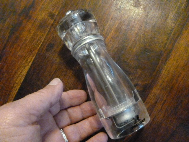zout of pepermolen perspex Peugeot 15 cm iZGS, Ophalen of Verzenden, Zo goed als nieuw