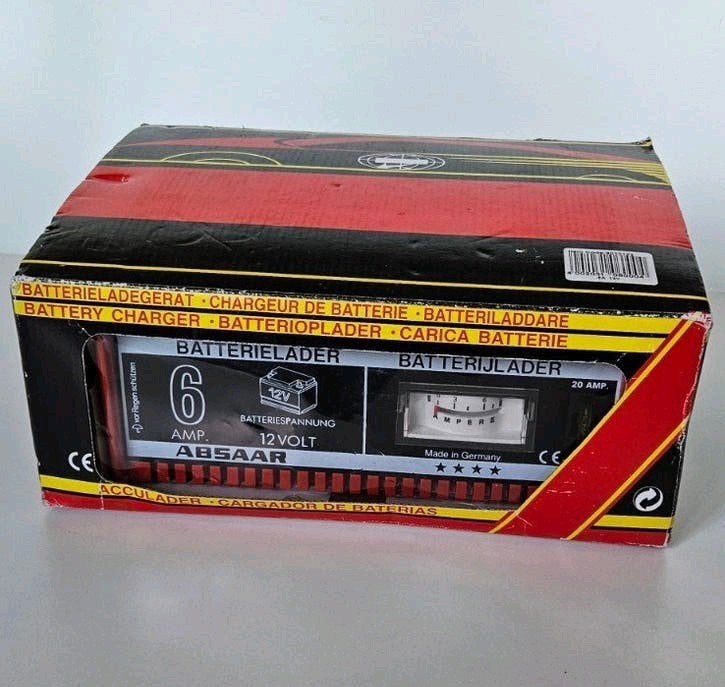 NIEUWE Absaar Batterijlader 6 Amp 12 Volt - Nieuw in doos, Ophalen of Verzenden, Nieuw