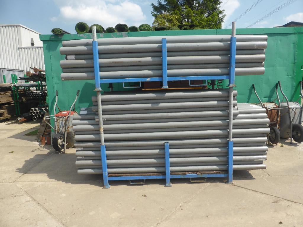 pvc pijpen rond 80 en 100, Doe-het-zelf en Verbouw, Buizen en Afvoer, Ophalen, Pvc, 2 tot 4 meter, Nieuw