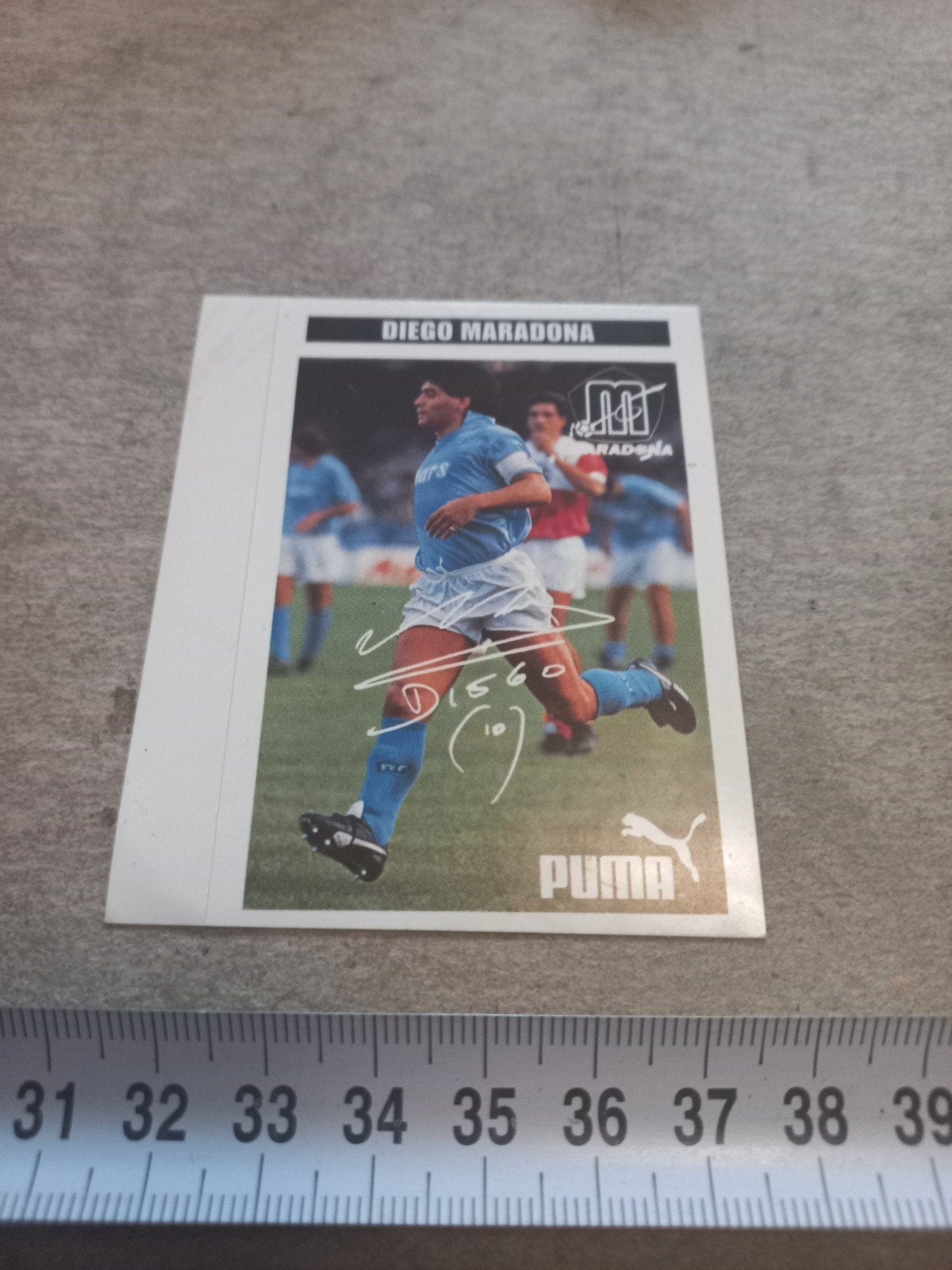 Diego Maradona puma, Verzamelen, Ophalen of Verzenden, Zo goed als nieuw
