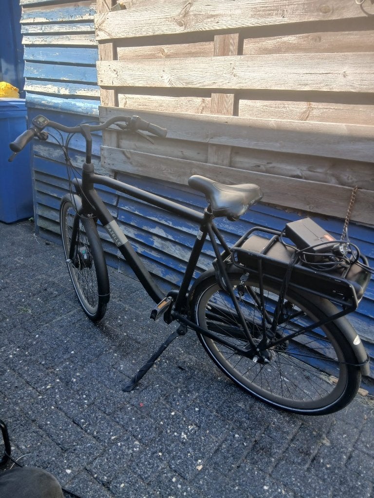 Elektrische Gazelle fiets, Ophalen, Minder dan 30 km per accu, Gebruikt, 59 cm of meer