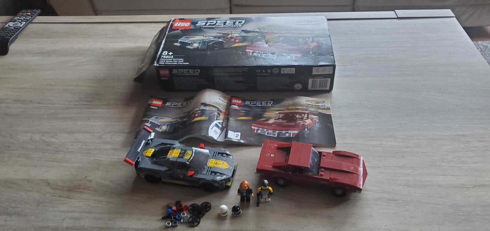 Lego 76903 speed champions corvette 
100% compleet
Met minif, Ophalen of Verzenden, Zo goed als nieuw