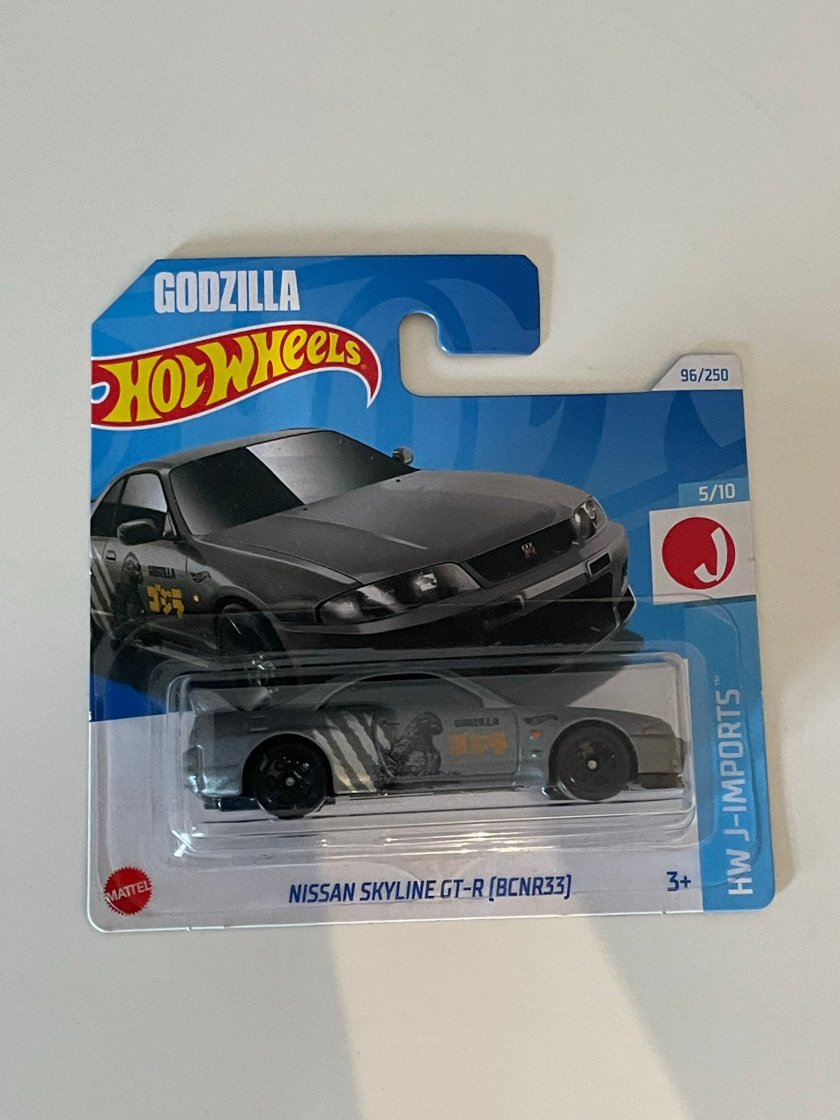 Hot Wheels Nissan Skyline R33 GT-R Godzilla HW J-Imports, Ophalen of Verzenden, Nieuw