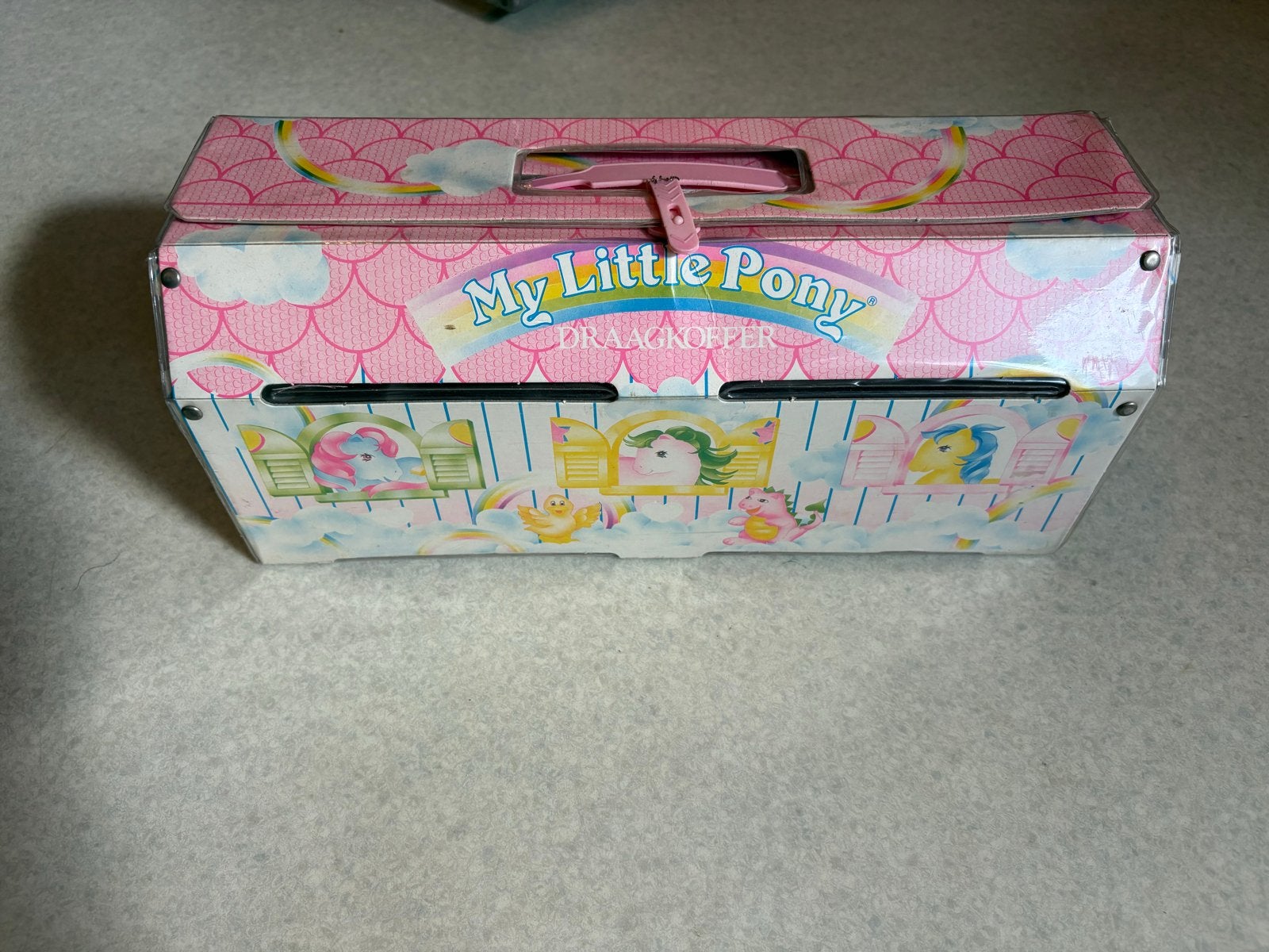 My Little Pony originele draagkoffer, Kinderen en Baby's, Speelgoed | My Little Pony, Ophalen, Gebruikt