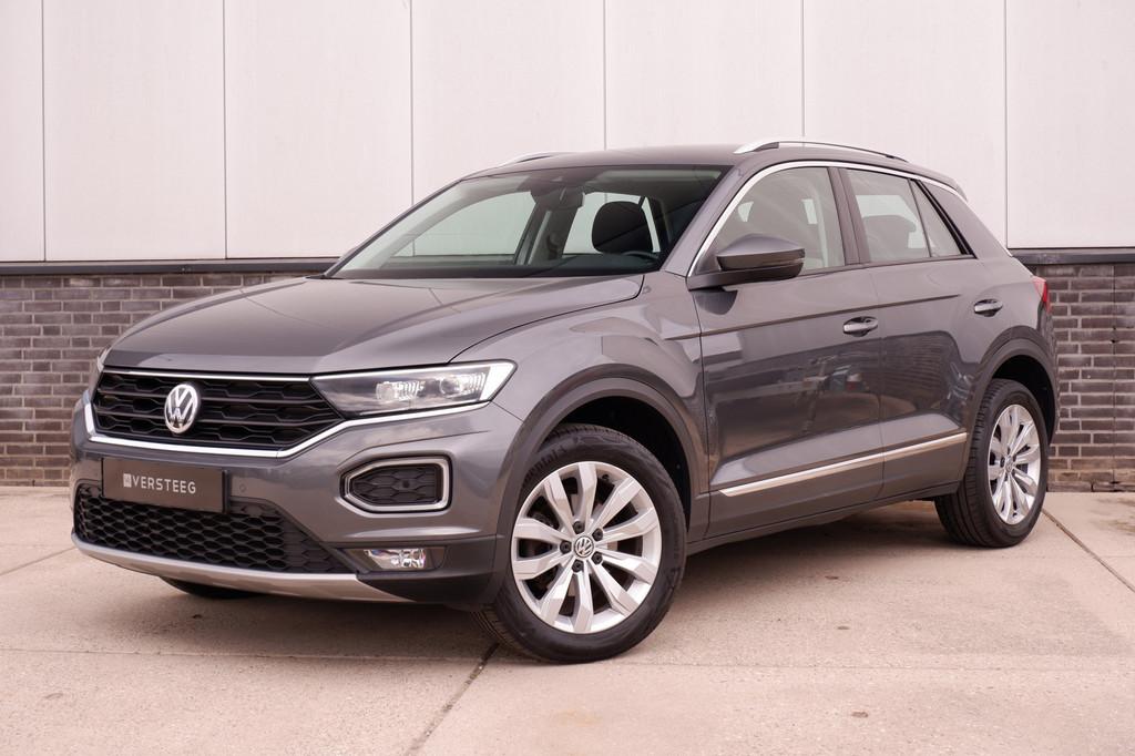 Volkswagen T-Roc 1.5 TSI Sport LED | Trekhaak | Carplay | Ca, Auto's, Volkswagen, Bedrijf, Te koop, T-Roc, ABS, Achteruitrijcamera