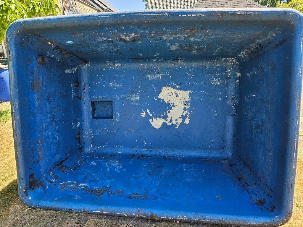 polyester zwembad, Tuin en Terras, Ophalen, Gebruikt, Minder dan 200 cm, 200 tot 400 cm