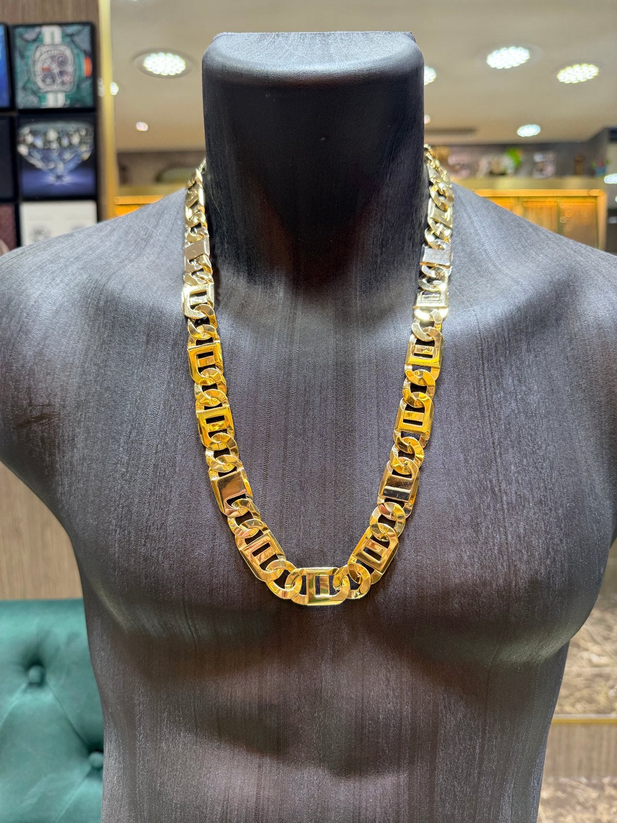 14KT Goud - 205.8 Gram - Ketting - ROLLIE - Herenketting, Ophalen, Nieuw, Goud