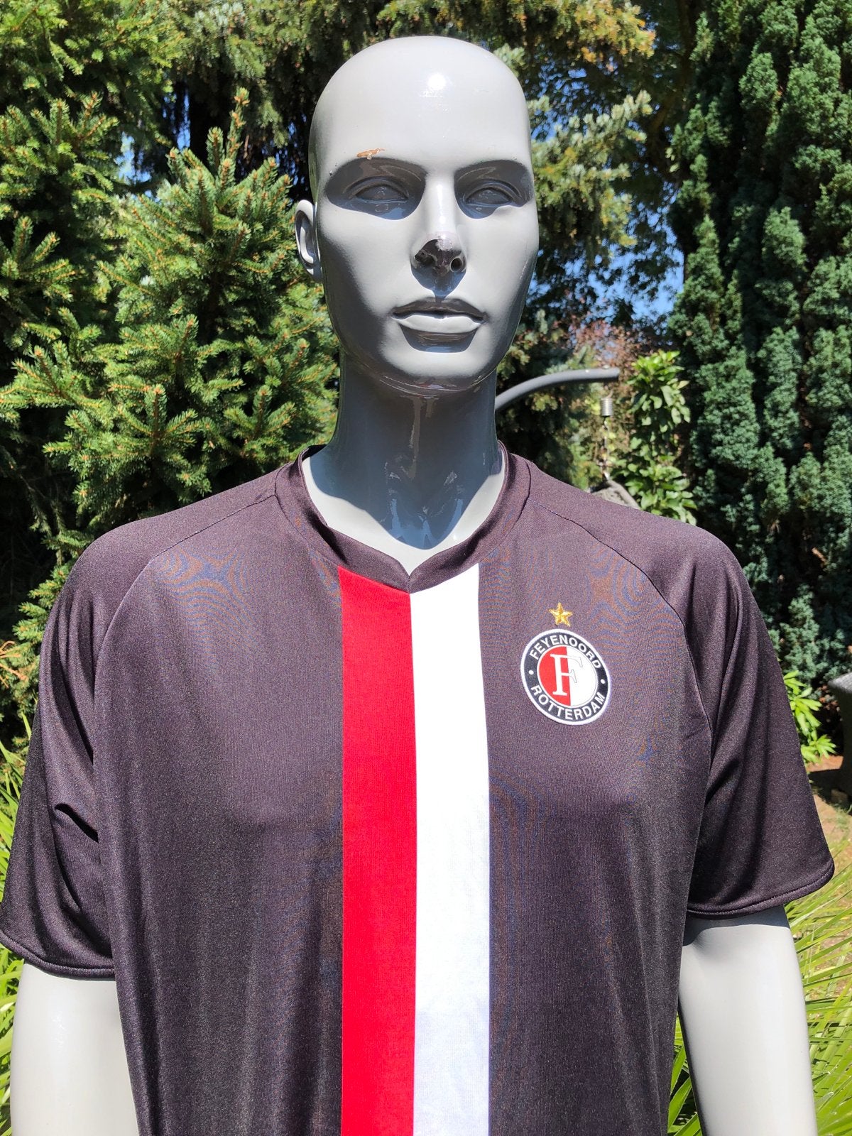 Feyenoord COPA Retro Shirt - Zwart/Rood/Wit, Ophalen of Verzenden, Nieuw, Feyenoord, Shirt