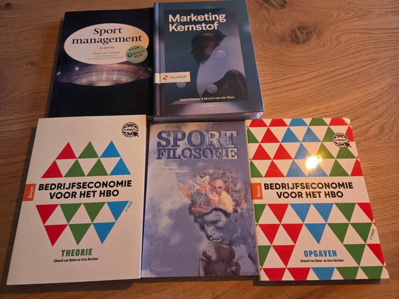 Diverse HBO studieboeken: Sportmanagement en ondernemen, Boeken, Ophalen of Verzenden, Gamma, Zo goed als nieuw, HBO