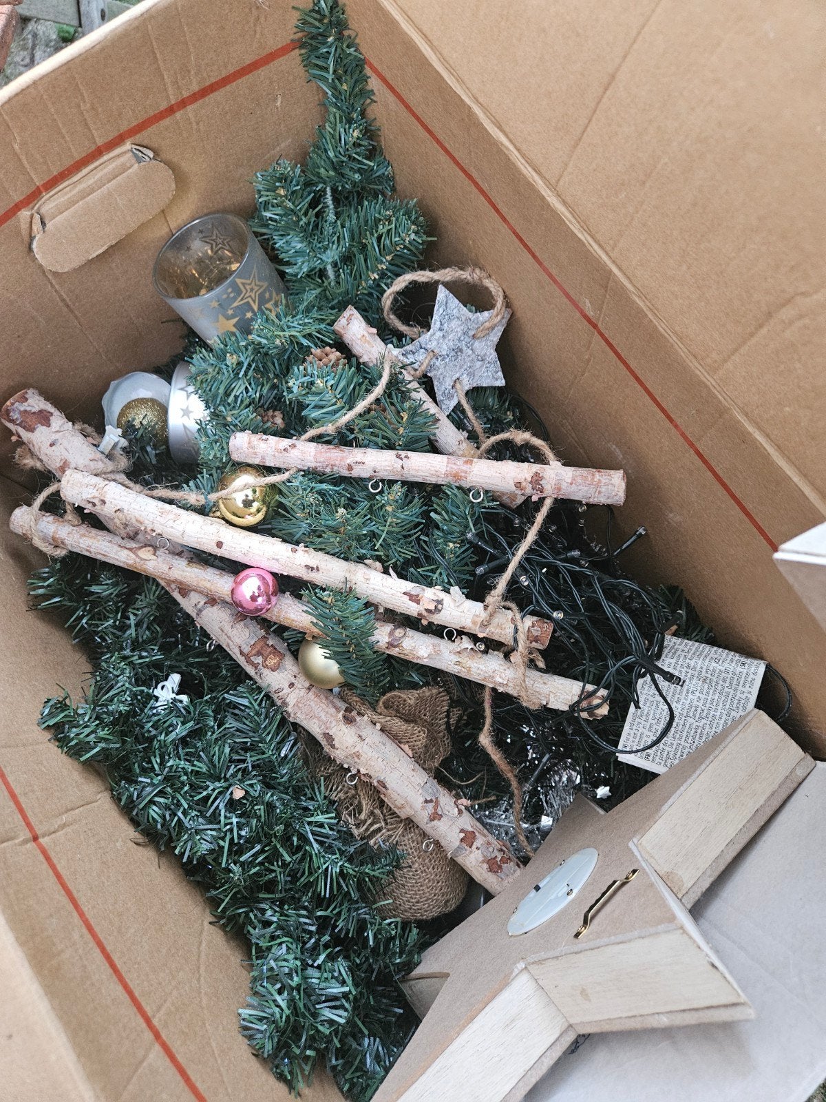 Doos met kerstspullen GRATIS, Diversen, Kerst, Ophalen