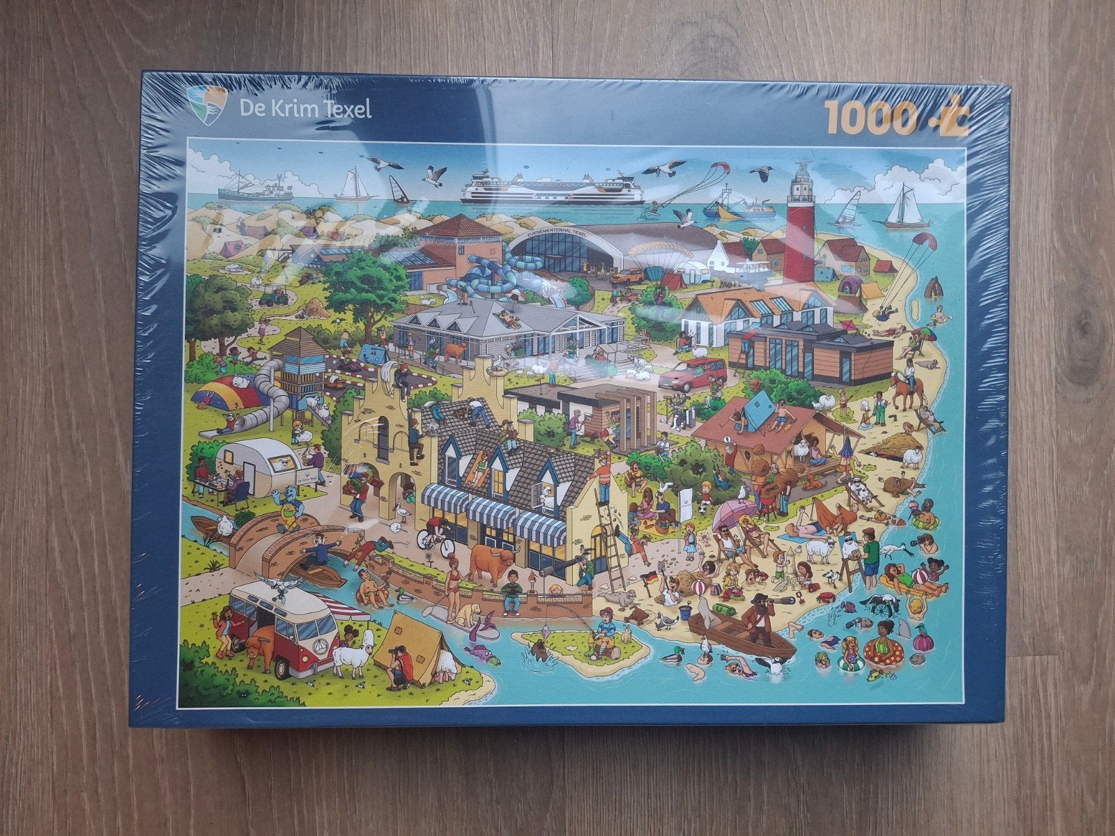 De Krim Texel Puzzel, Ophalen, 500 t/m 1500 stukjes, Zo goed als nieuw