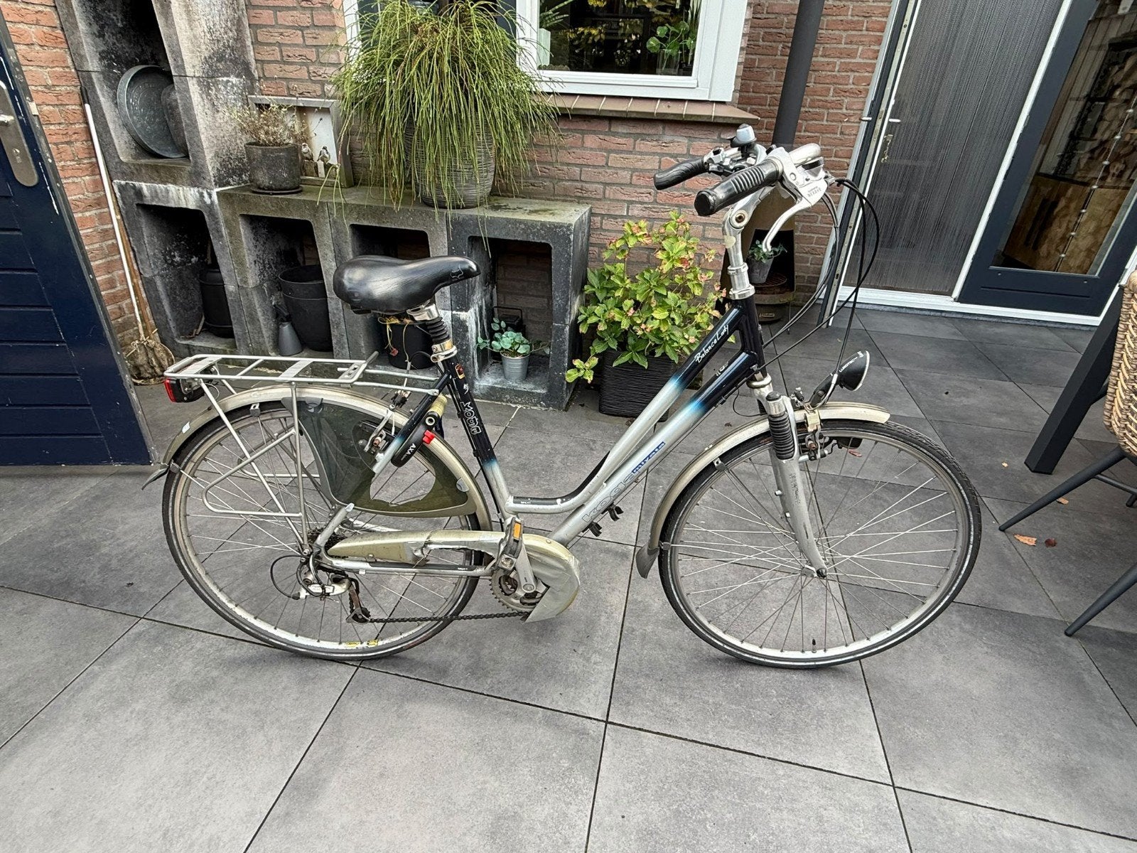 damesfiets (Koga Miyata) met versnellingen, Fietsen en Brommers, Gebruikt, Velgrem, Versnellingen, 50 tot 53 cm