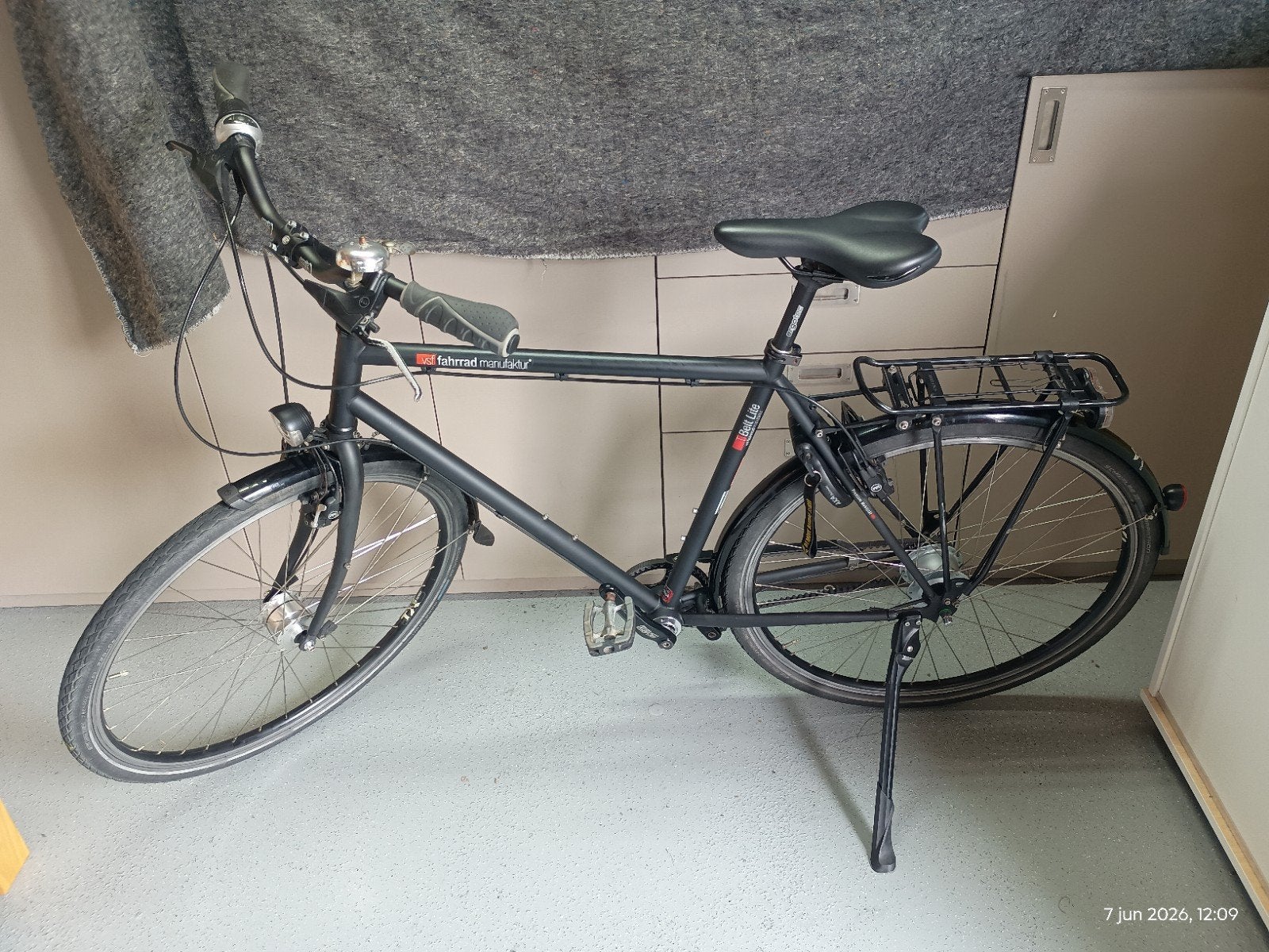 VSF T-Belt Lite Herenfiets, Gebruikt, Velgrem, 57 tot 61 cm, Ophalen