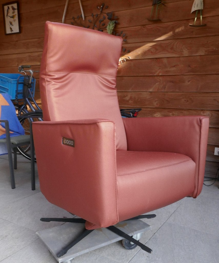Mooie Confer Sta Op Stoel Model, Huis en Inrichting, Stoelen, Ophalen, Zo goed als nieuw, Bruin, Eén