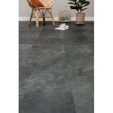 Laminaat Cando Feel tegel xl pvc donker antraciet (24), Ophalen, Nieuw, 75 m² of meer, Laminaat