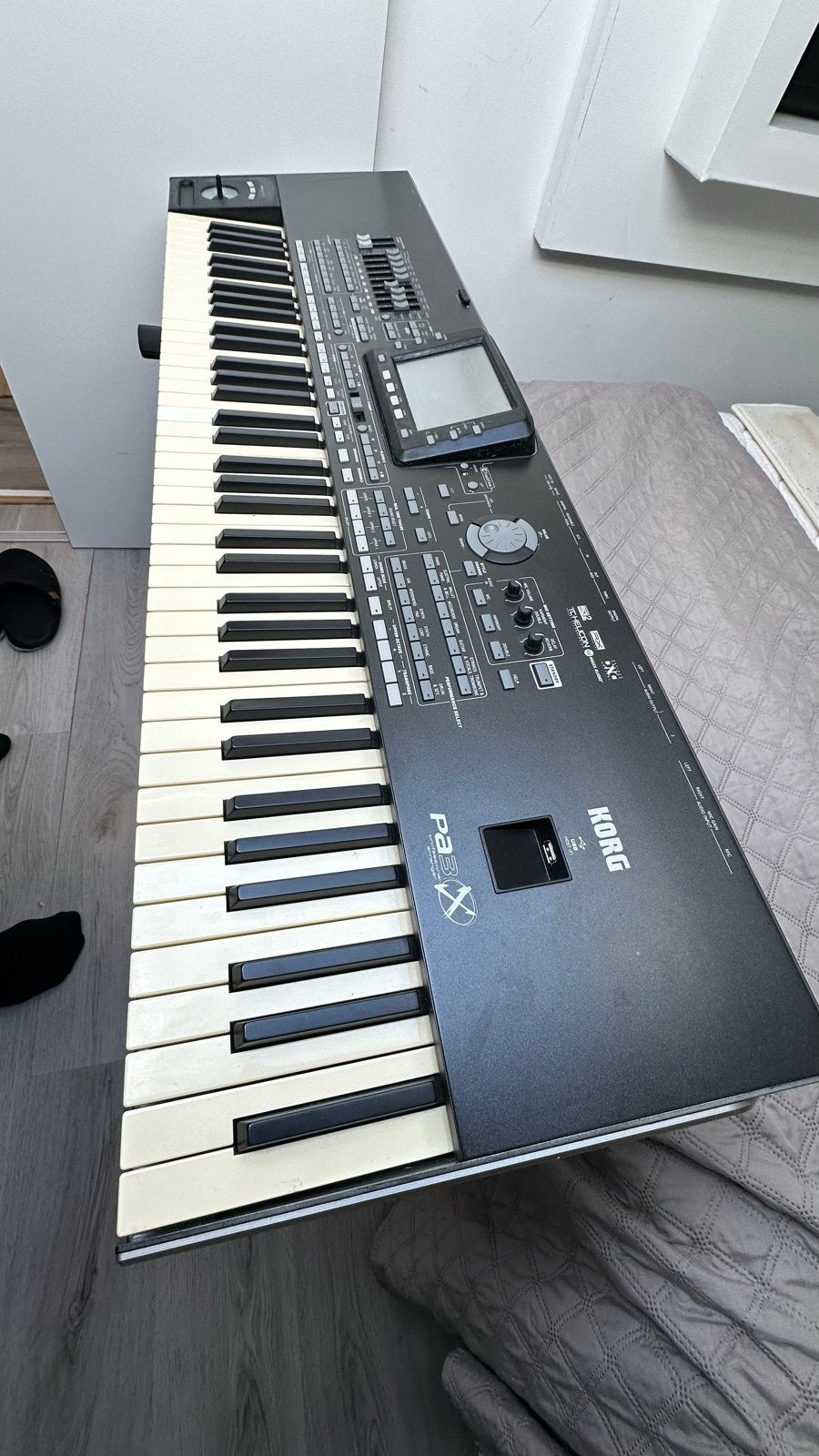 Korg Pa3X-76K Professional Arranger Workstation, Muziek en Instrumenten, Ophalen, Gebruikt, Korg, Midi-aansluiting