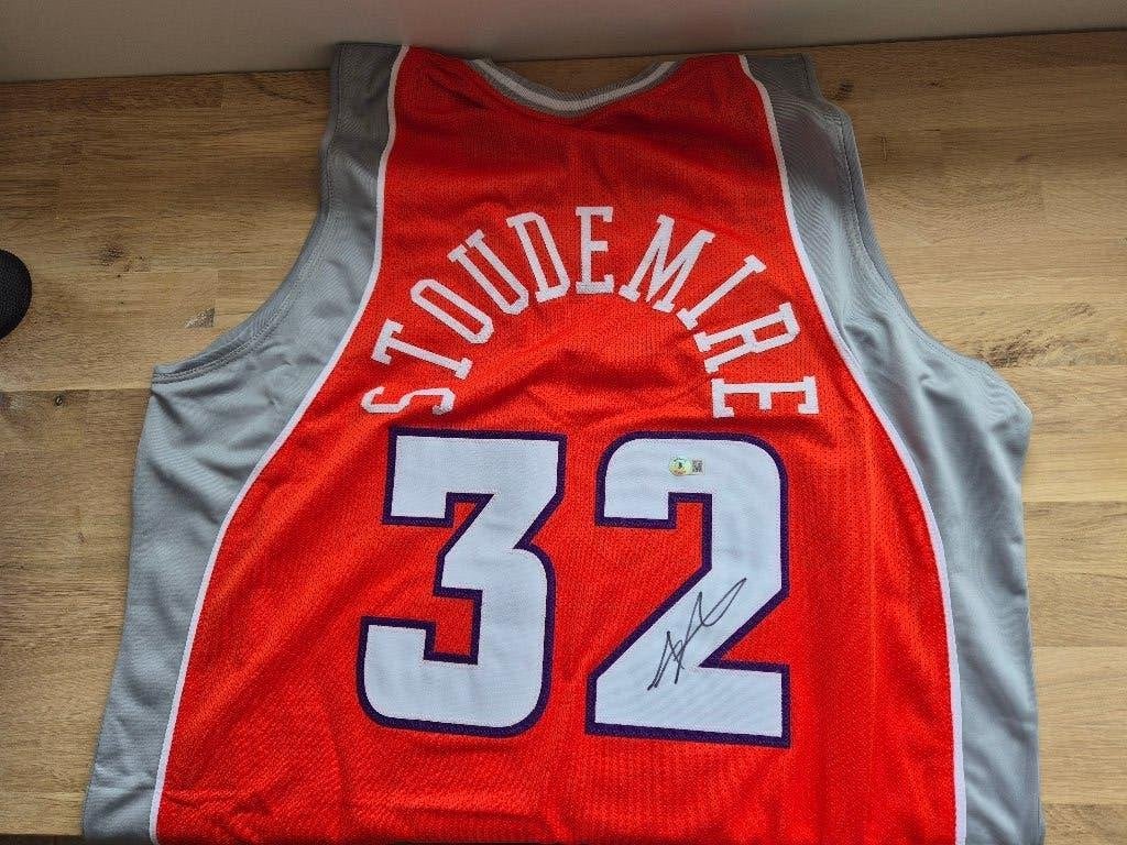 Gesigneerd basketbal shirt Stoudemire #32 Phoenix, Sport en Fitness, Basketbal, Verzenden, Nieuw, Kleding