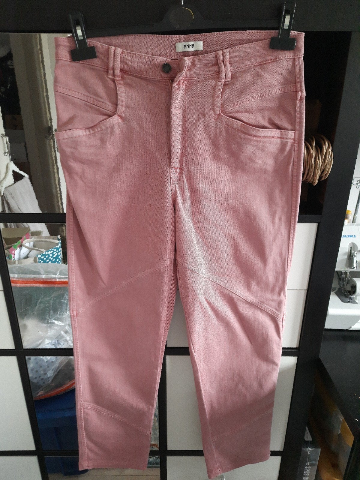 ANNA van Toor Roze jeans Broek Maat 42, Anna van Toor, Maat 42/44 (L), Ophalen of Verzenden, Zo goed als nieuw