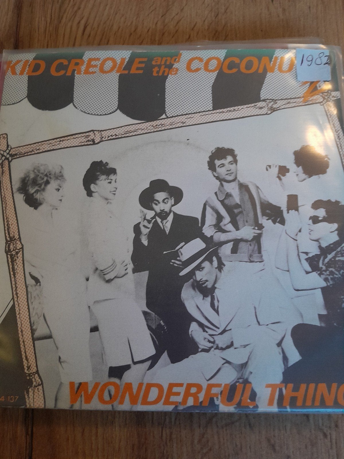 Kid creole and the coconuts 7inch wonderful thing, Ophalen of Verzenden, Zo goed als nieuw, Pop
