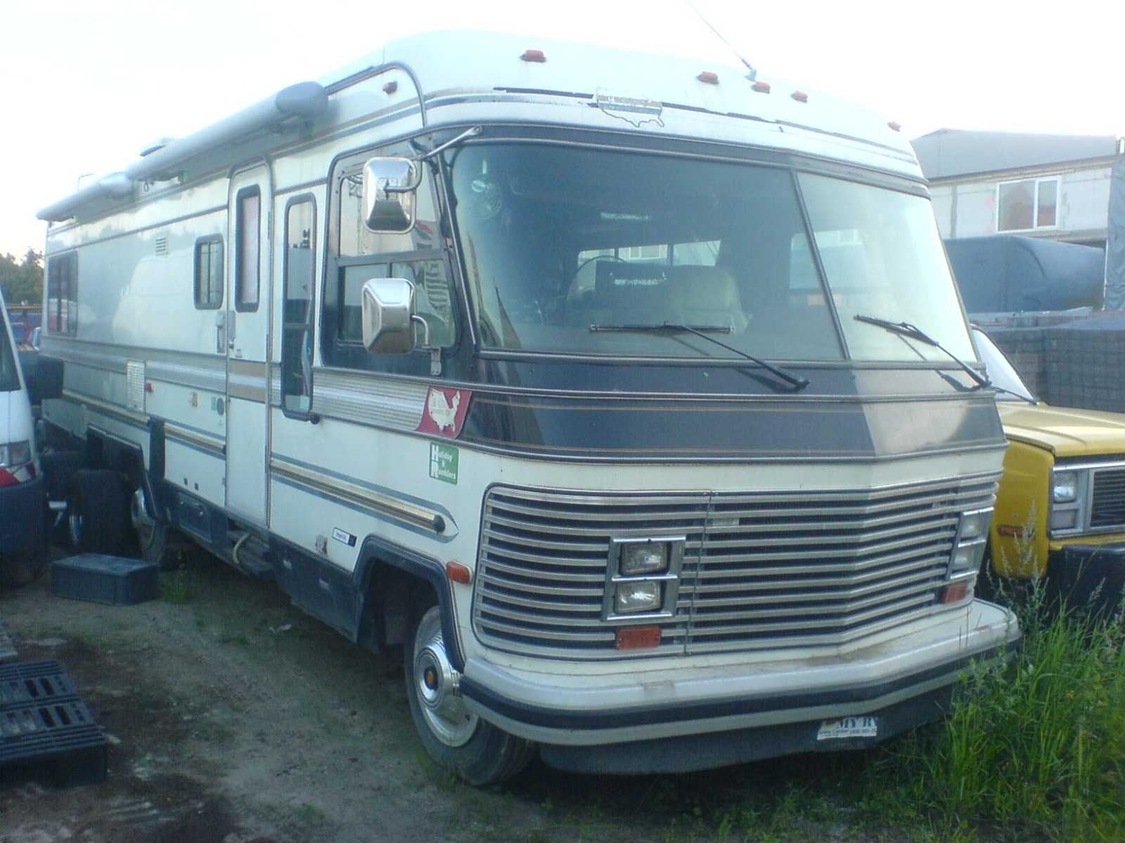 Holiday Rambler - 7,4 Liter Big Block mega camper “airstre, Caravans en Kamperen, Campers, Bedrijf, Automaat, LPG, Overige merken