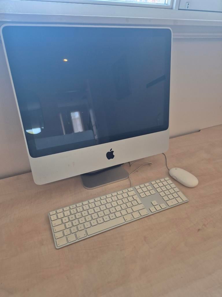 Apple iMac 20 inch (2008) + toetsenbord en muis, Ophalen, Gebruikt, IMac, 2 tot 3 Ghz