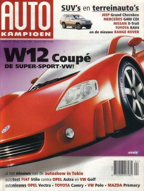 Autokampioen 24 2001 : Land Rover Defender - Mercedes Benz G, Ophalen of Verzenden, Gelezen, Algemeen