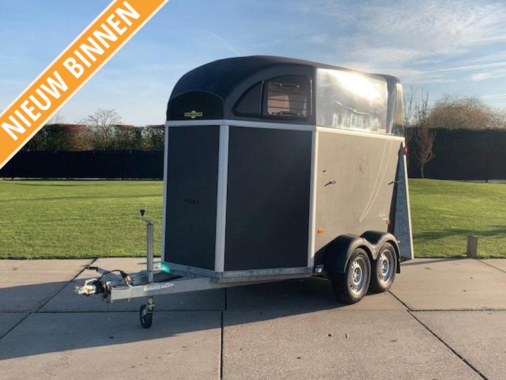 Humbaur 2 paardentrailer MARGE / TOPPER, Dieren en Toebehoren, Paarden en Pony's | Trailers en Aanhangwagens, Gebruikt, 2-paards trailer