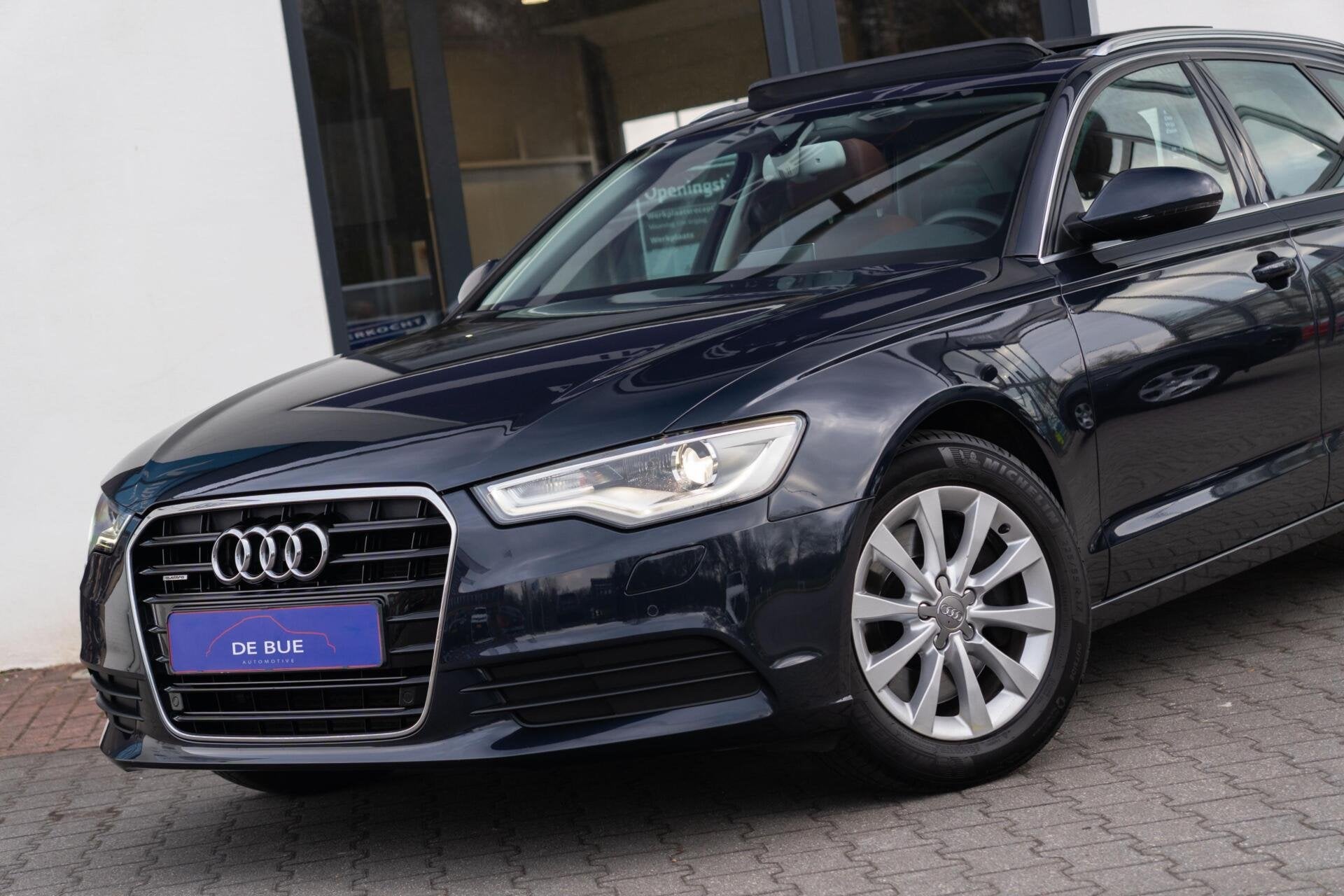 Audi A6 Avant 3.0 V6 TDI Quattro S-Line|2e Eig.|OrgNL NAP|Pa, Auto's, Audi, Automaat, Gebruikt, 2000 kg, Blauw