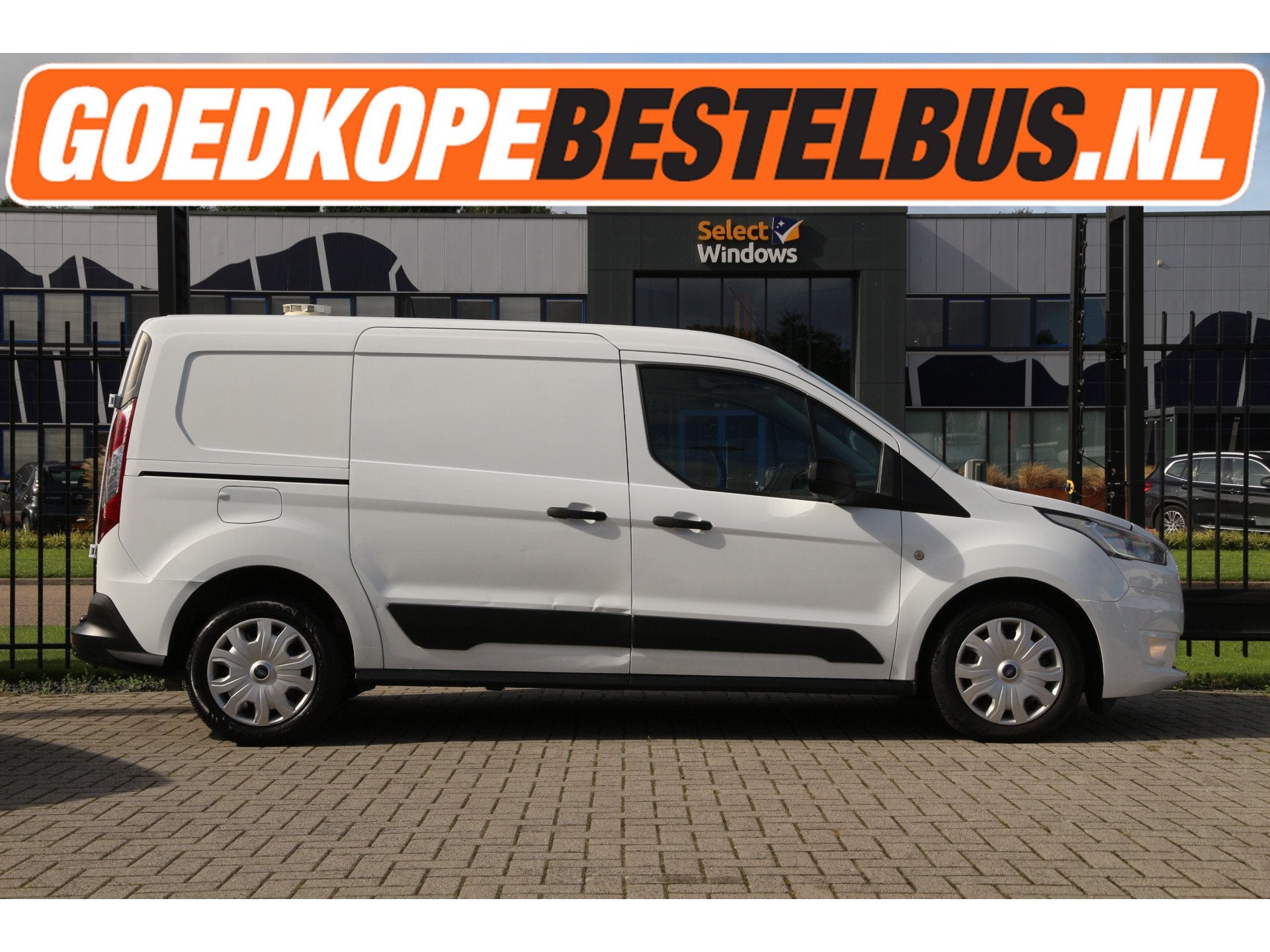 Ford Transit Connect 1.5 EcoBlue 120PK / L2 / EURO 6 / Cruis, Voorwielaandrijving, Stof, Gebruikt, Euro 6
