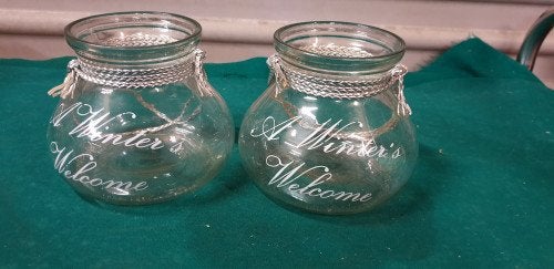 waxine licht houders glas, Diversen, Ophalen of Verzenden, 'T Olde Gre-j, Info@toldegrej.nl, Endepoelstraat 20f Didam
