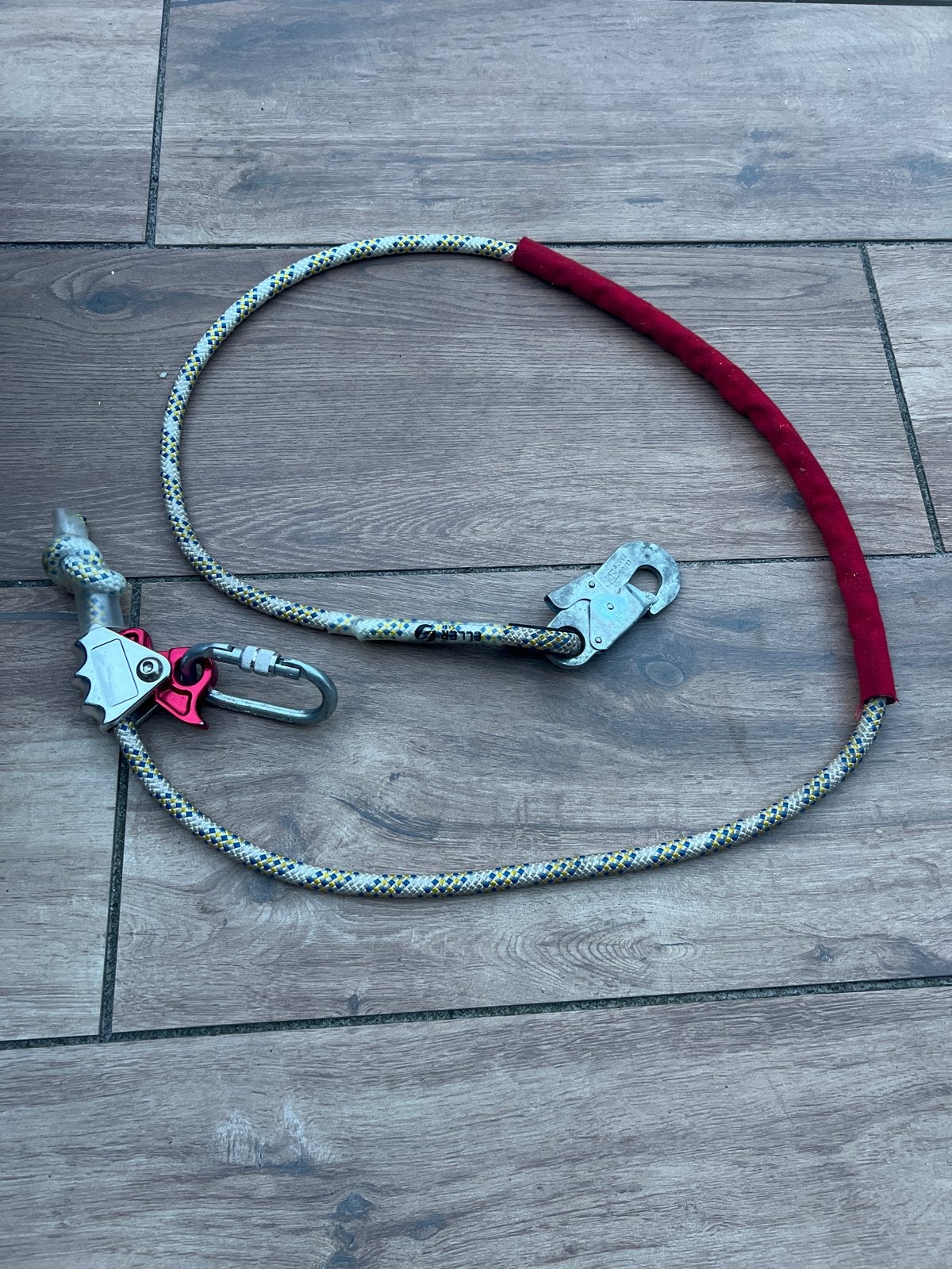 Fliplijn 2 meter boomverzoger, Ophalen of Verzenden, Gebruikt, Klimsport-accessoire