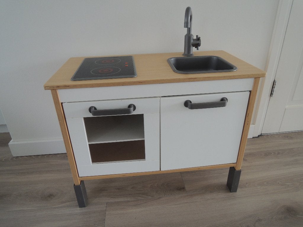 ikea keukentje met veel accessoires, Ophalen, Gebruikt, Hout, Speelkeuken