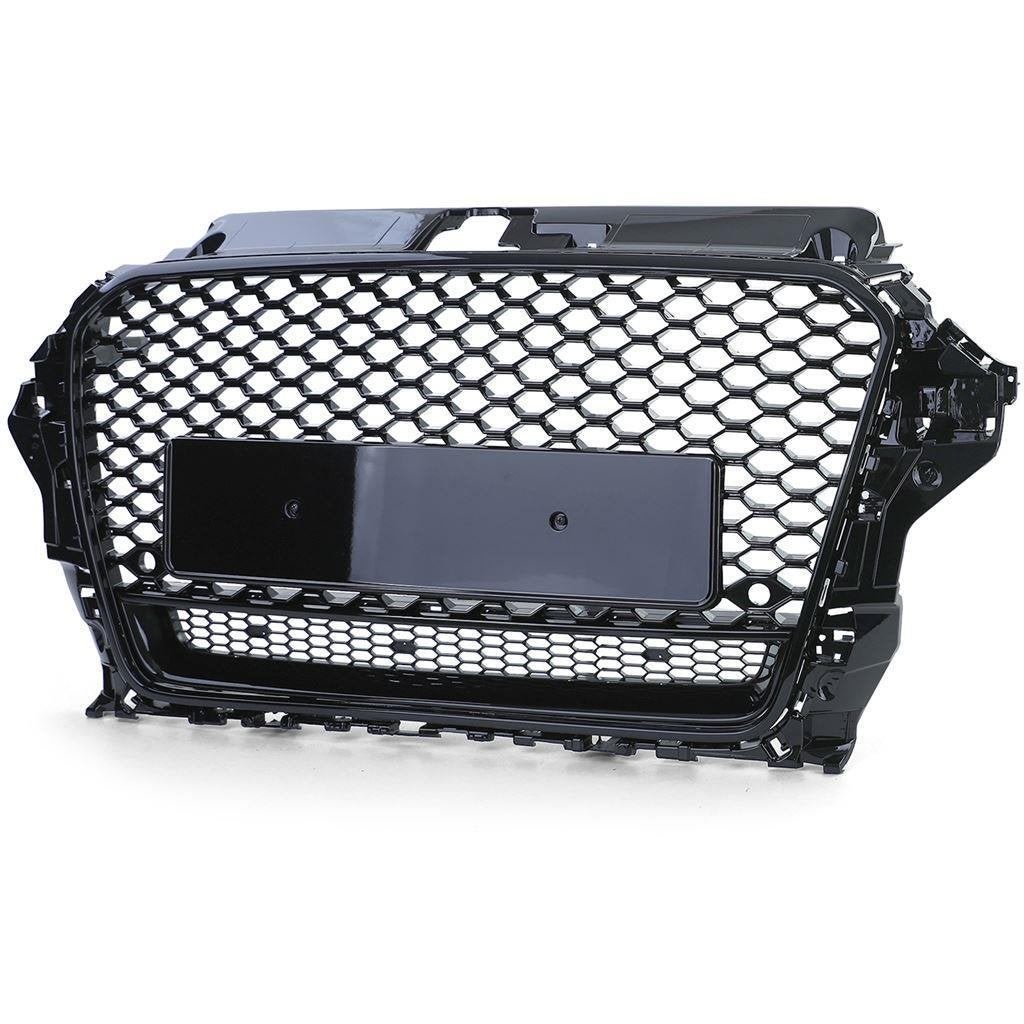 Sport Grill Zwart Honingraat Geschikt voor Audi A3 8V RS3 Lo, Verzenden, Automotive Parts, A.parts@hotmail.nl, Trasmolenlaan 12 3447 GZ Woerden