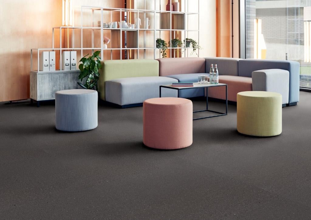 Plak PVC Tegels grijs, Huis en Inrichting, Stoffering | Vloerbedekking, Ophalen, Grijze tegel, 75 m² of meer, Overige typen