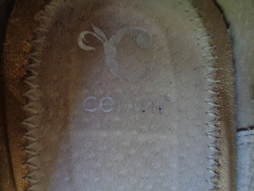 CELLLINI goudkleur hoge hakken:mt 42, Overige kleuren, Cellini, Ophalen of Verzenden, Zo goed als nieuw
