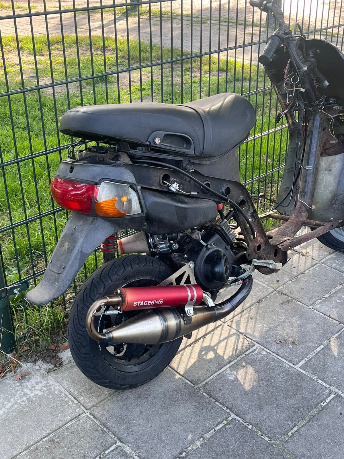 70cc zip blok raket teruil tegen 125 ac!!!, Tweetakt, Ophalen of Verzenden, Zo goed als nieuw, 70 cc