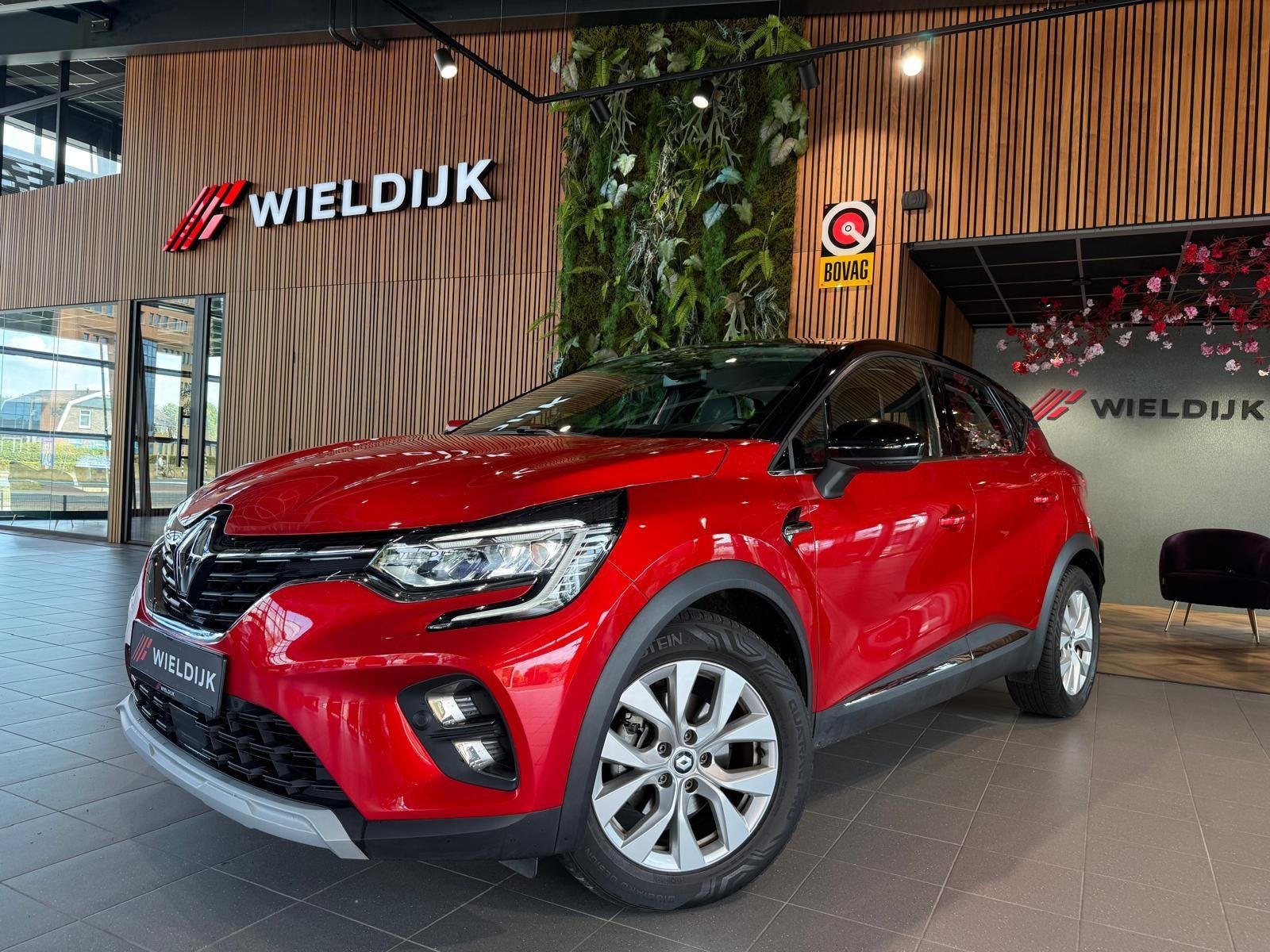Renault Captur 1.6 E-Tech Plug-in Hybrid 160 Intens Camera K, Auto's, Renault, Dealer onderhouden, Gebruikt, 4 cilinders, Leder en Stof