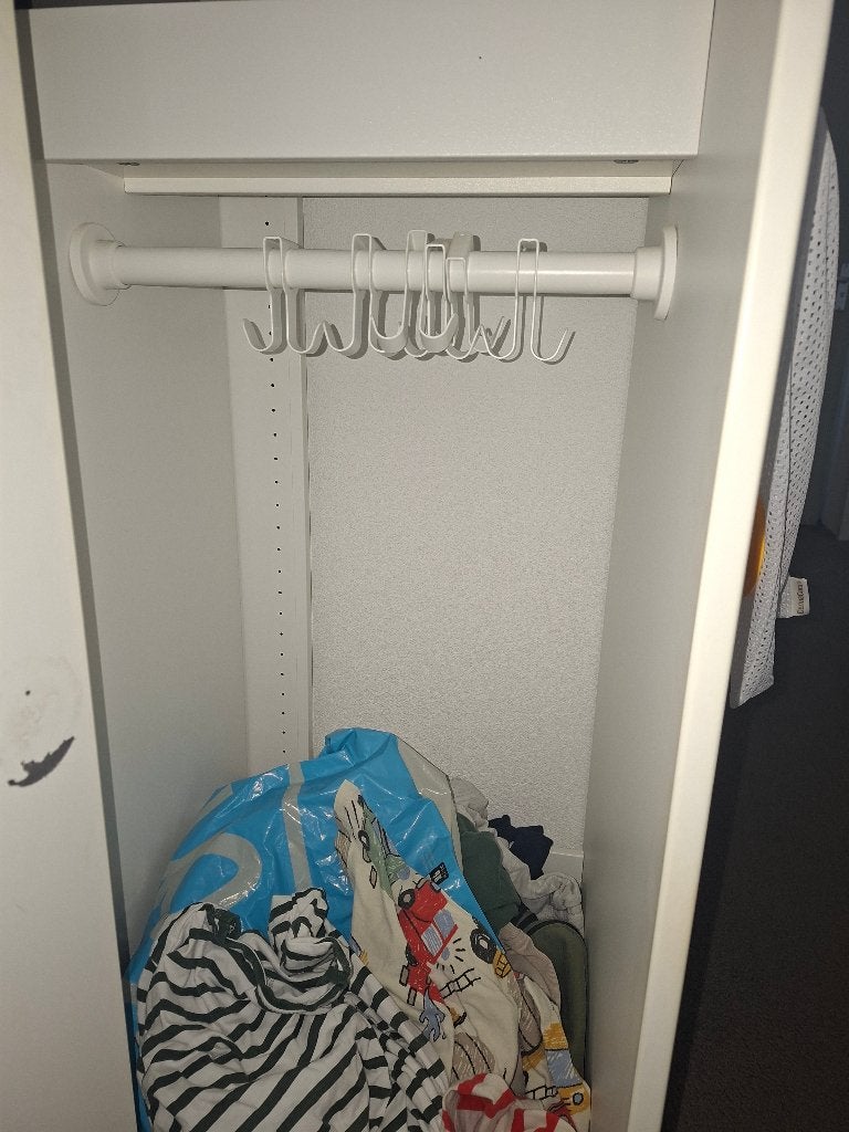 2x IKEA kinderkledingkast – wit – 2 deuren, Ophalen, Gebruikt, 100 tot 150 cm, 50 tot 100 cm