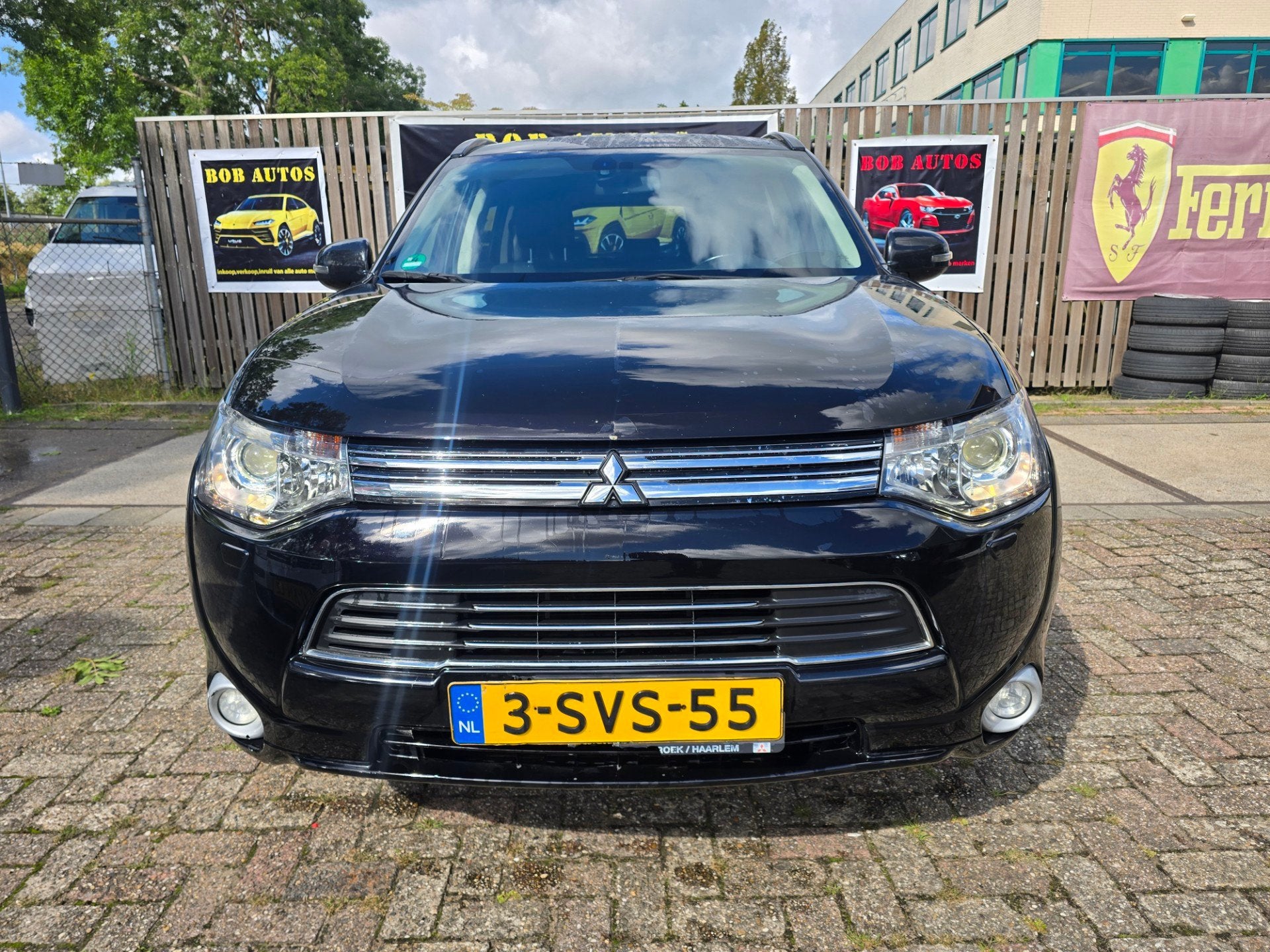 Mitsubishi Outlander 2.0 PHEV instyle+/2e eigenaar/nap/autom, 4 cilinders, Zwart, Vierwielaandrijving, Hybride Elektrisch/Benzine
