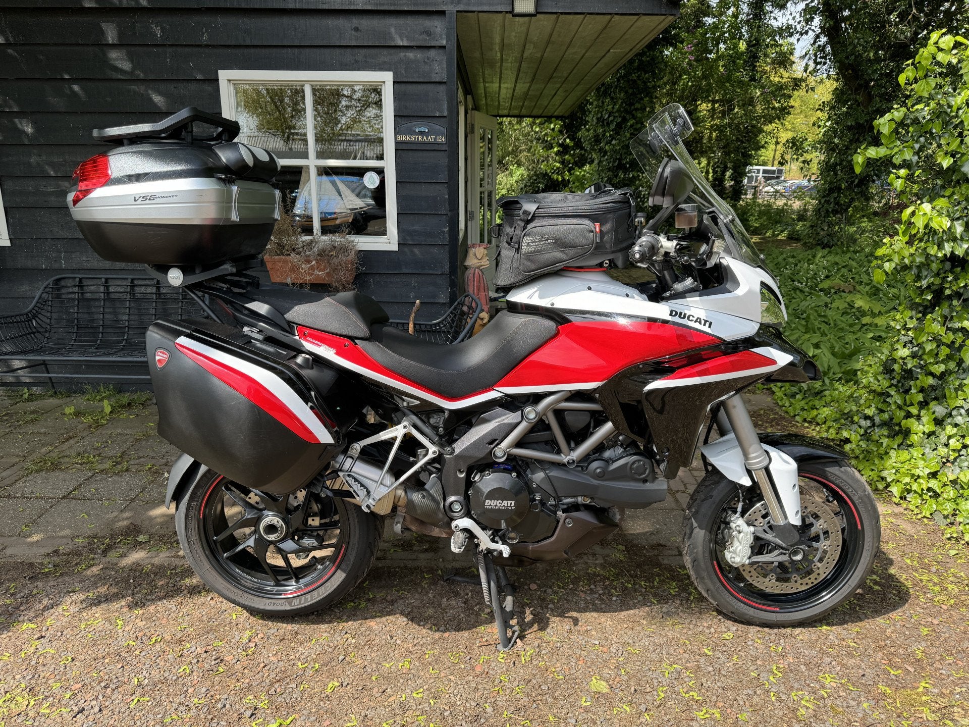 Ducati Multistrada 1200 S Granturismo FULL.TERMIGNONI|KOFFER, Motoren, 1198 cc, Bedrijf, Info@advandermeer.nl, Meer dan 35 kW