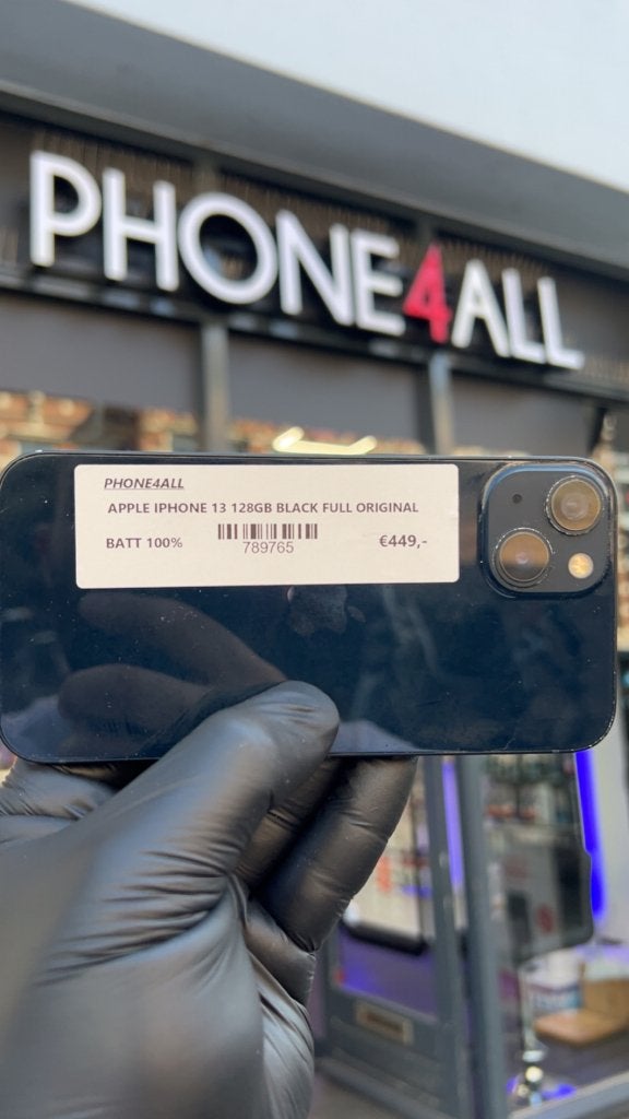 APPLE IPHONE 13 128GB BLACK, Niet ingevuld, Niet ingevuld, Nieuw, Ophalen of Verzenden