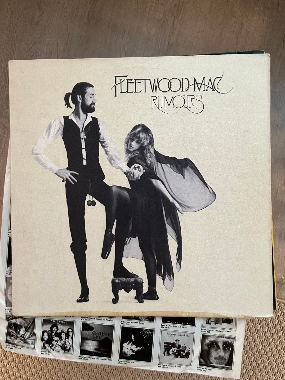 Fleetwood Mac Rumours 1977 BSK 2 3010, Ophalen, Zo goed als nieuw, 12 inch, Poprock