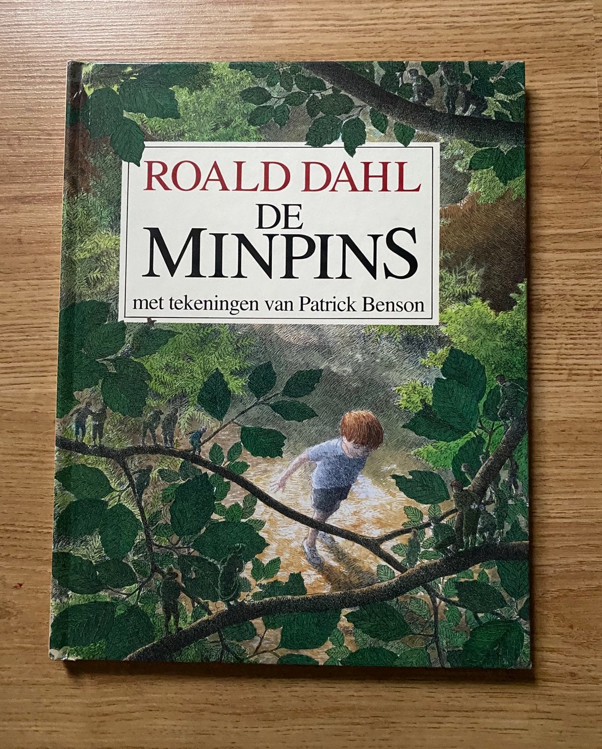 De Minpins - Roald Dahl & Patrick Benson, Fontein 1992, Boeken, Ophalen of Verzenden, Zo goed als nieuw, Fictie algemeen