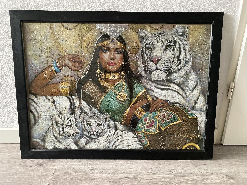Wanddecoratie, muurdecoratie, puzzel., Antiek en Kunst, Kunst | Schilderijen | Klassiek, Ophalen