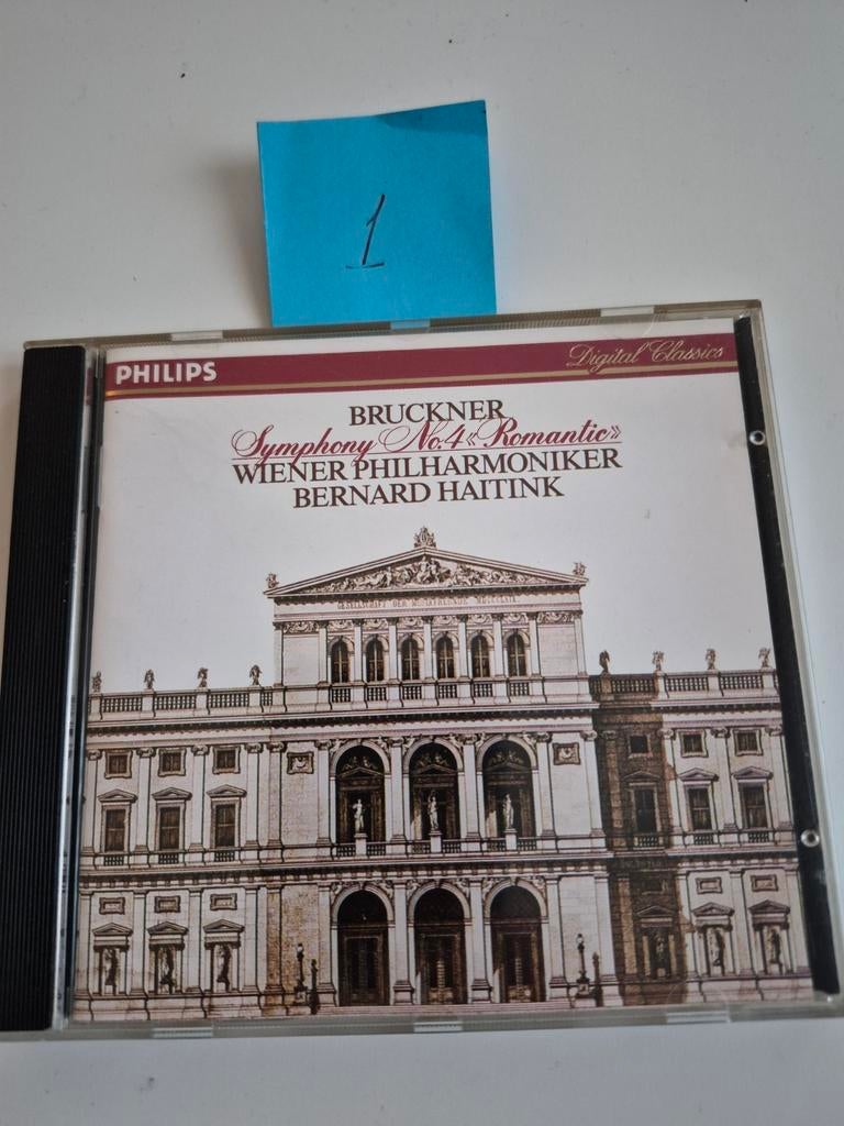 Bruckner: Symfonie nr. 4 'Romantische' - Wiener Philharmon, Ophalen of Verzenden, Romantiek, Gebruikt, Orkest of Ballet