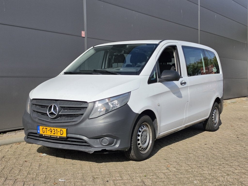 Mercedes-benz Vito Tourer 109 CDI Base Lang 9-Pers. Airco, Auto's, Gebruikt, Euro 6, 4 cilinders, 255 €/maand